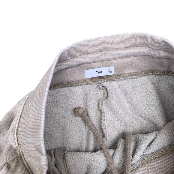 Tna Sweatpants Aritzia Joggers Small Tan - Picture 6 of 8